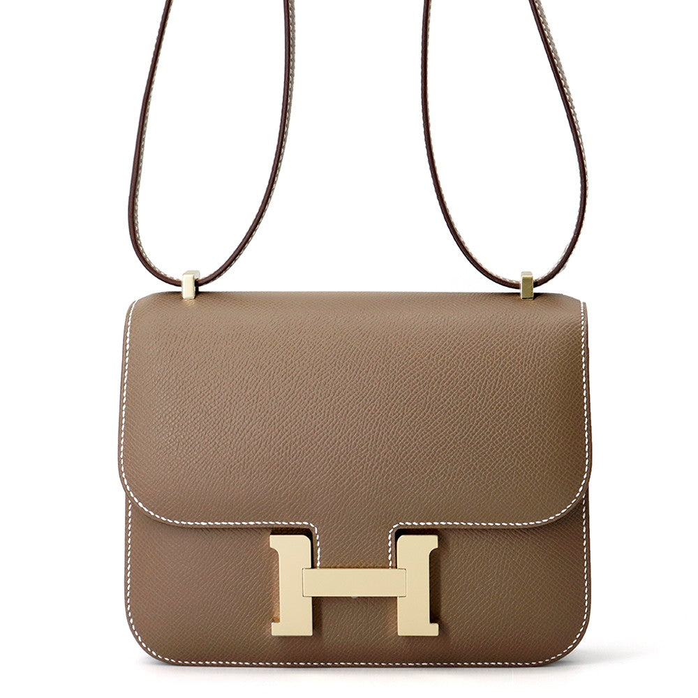 HERMES Constance3 Miroir Etoupe Epsom Size Mini