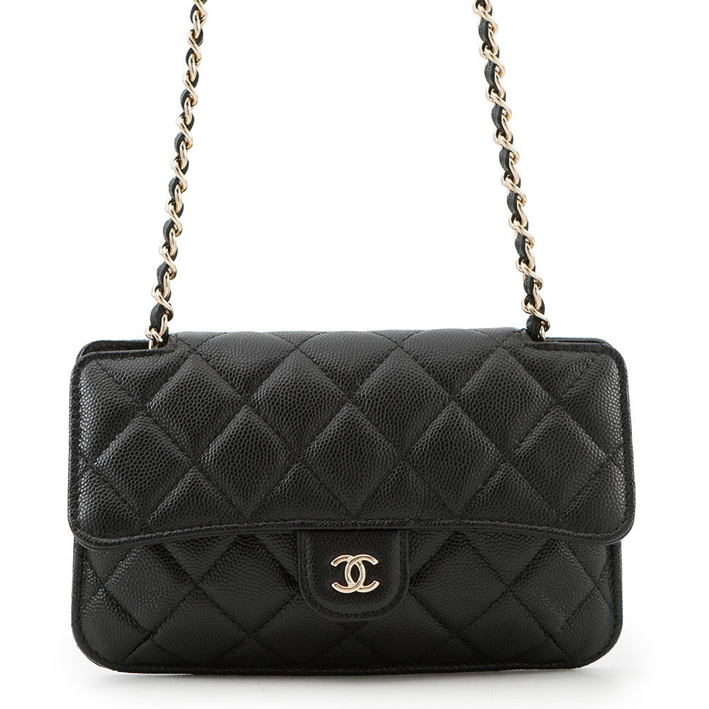 CHANEL Eco Bag Matelasse Black/MulticolorAP2095 Caviar Leather Nylon