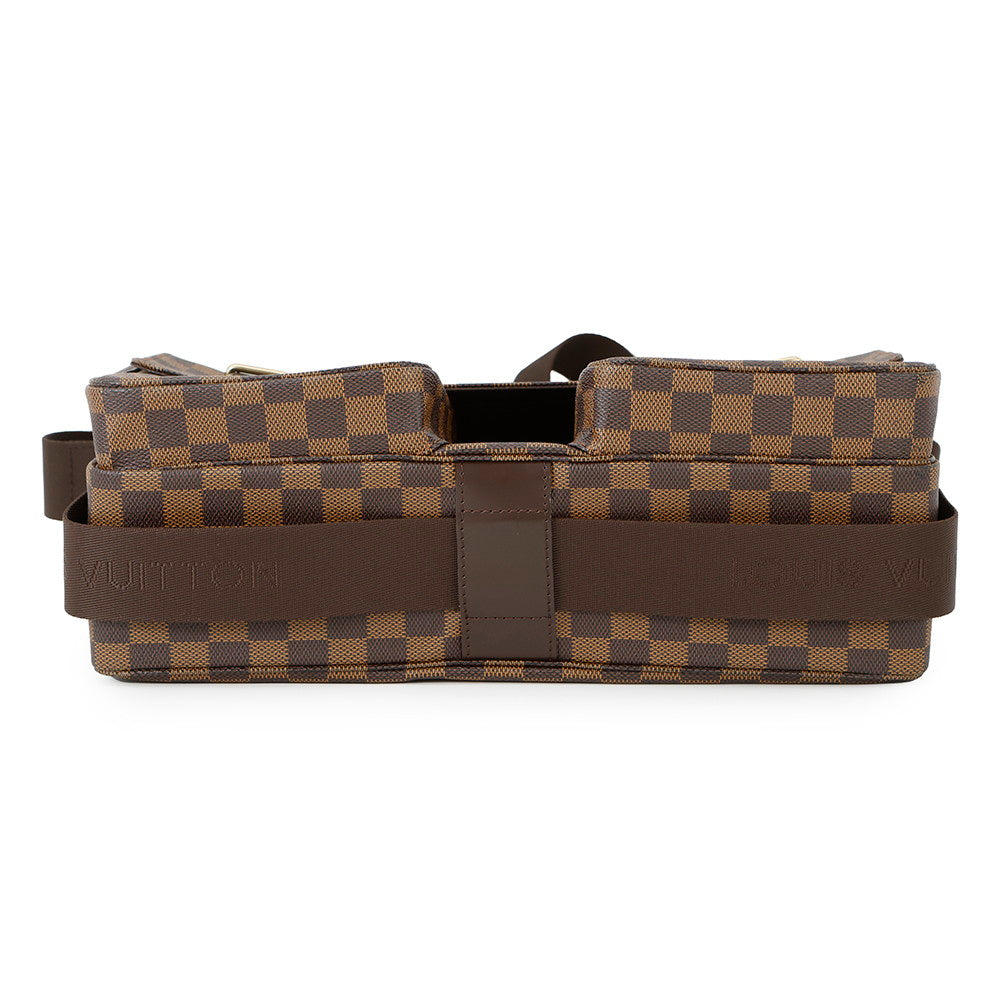 LOUIS VUITTON Broadway RedN42270 Damier Ebene Canvas