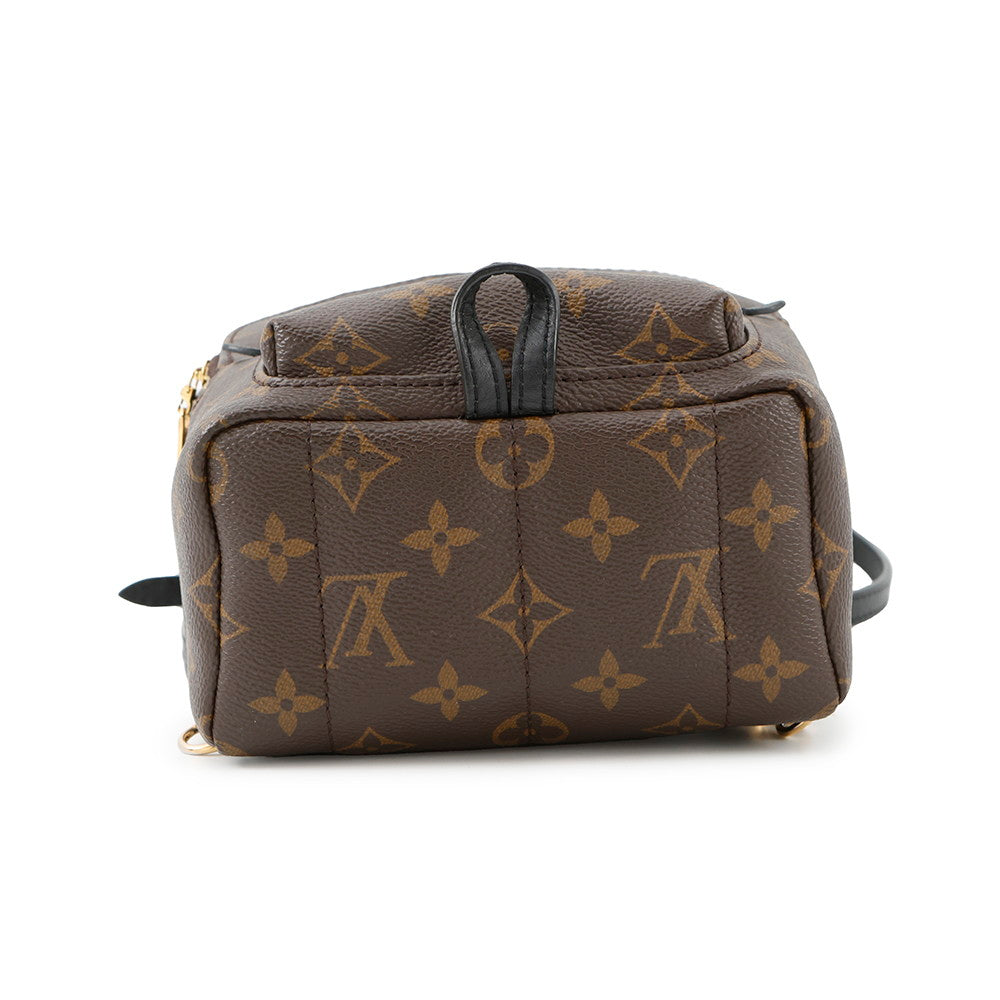 LOUIS VUITTON Palm Springs Backpack NoirM44873 Monogram Size MINI