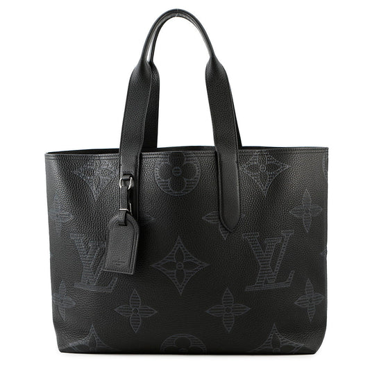 LOUIS VUITTON Cabas Voyage NoirM57290 Monogram Giant Taurillon Shadow Leather Size NV