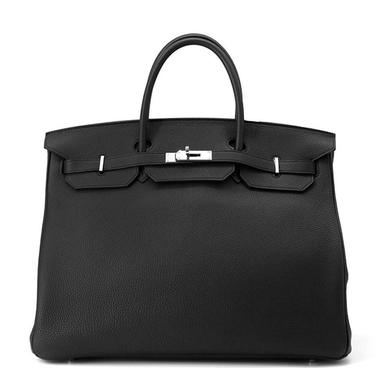 HERMES Birkin Black Togo Leather Size 40