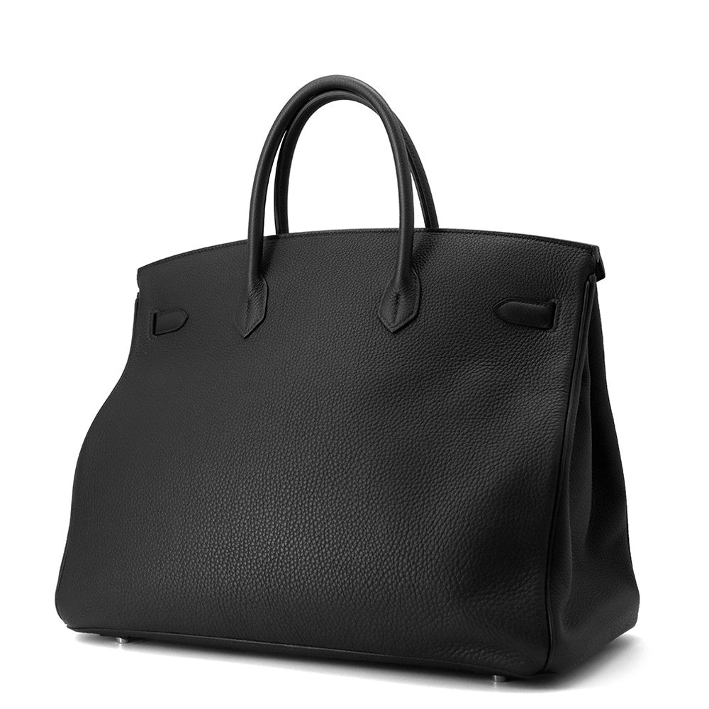 HERMES Birkin Black Togo Leather Size 40