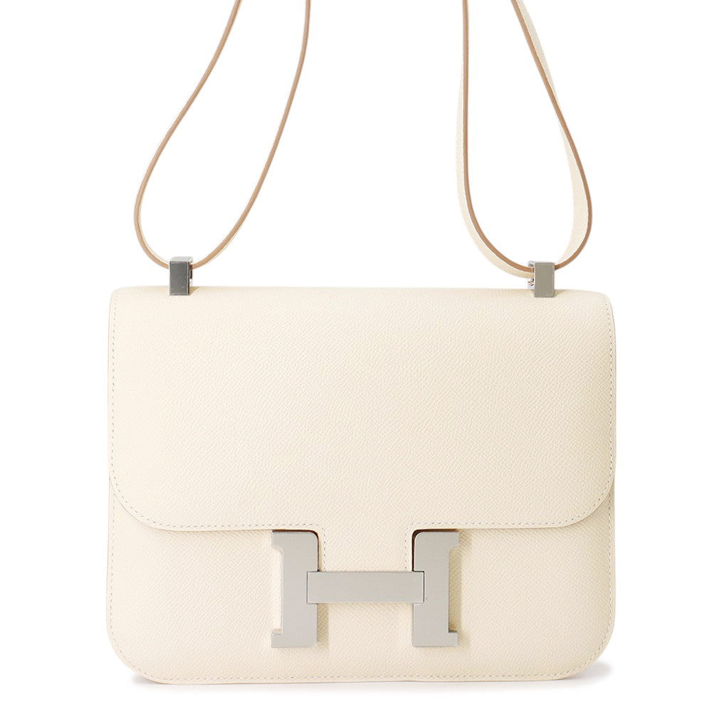 HERMES Constance 3 Craie Epsom Size 24
