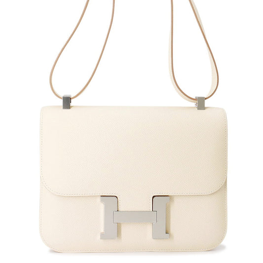 HERMES Constance 3 Craie Epsom Size 24