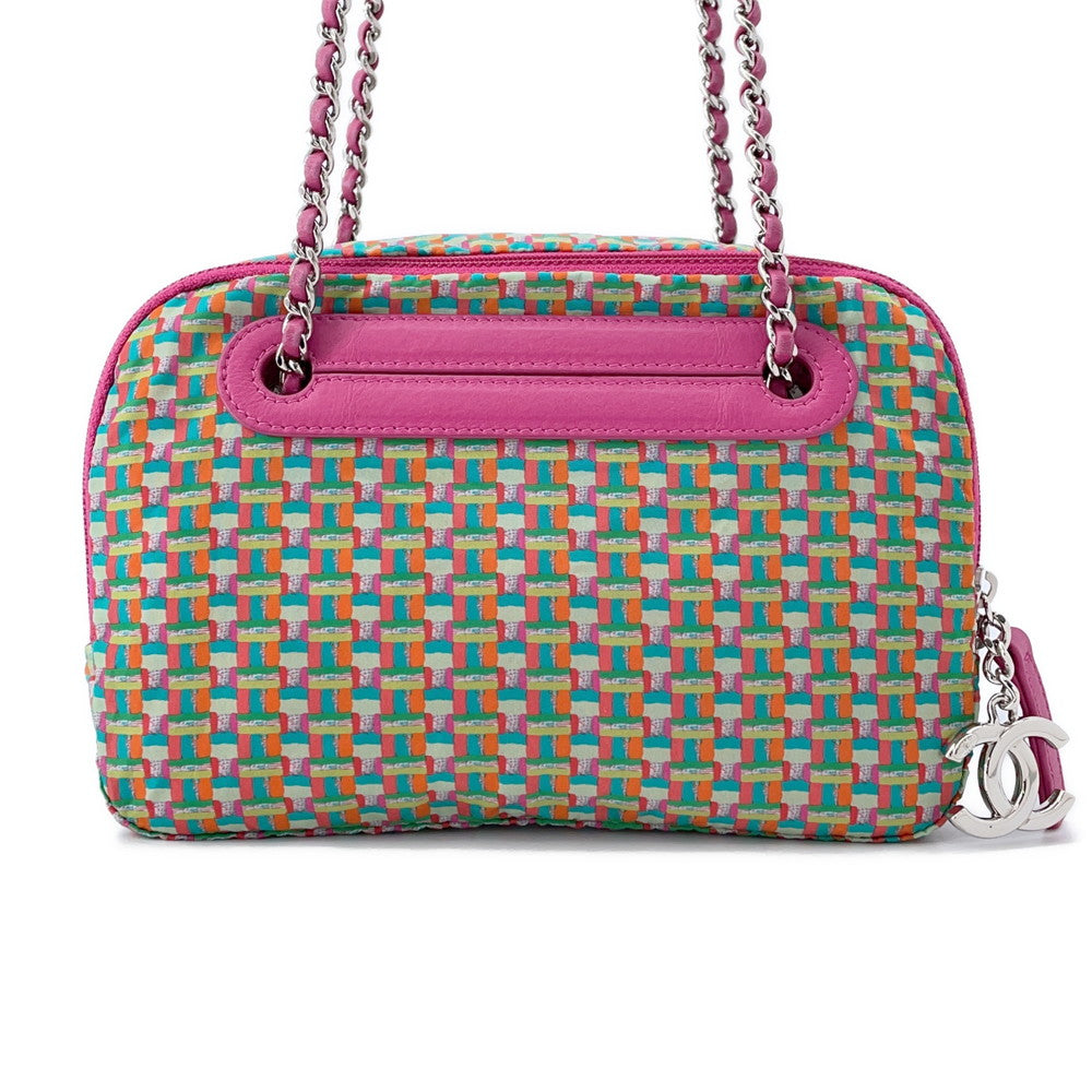 CHANEL Cocorain Chain Shoulder PinkA93156 Rubber