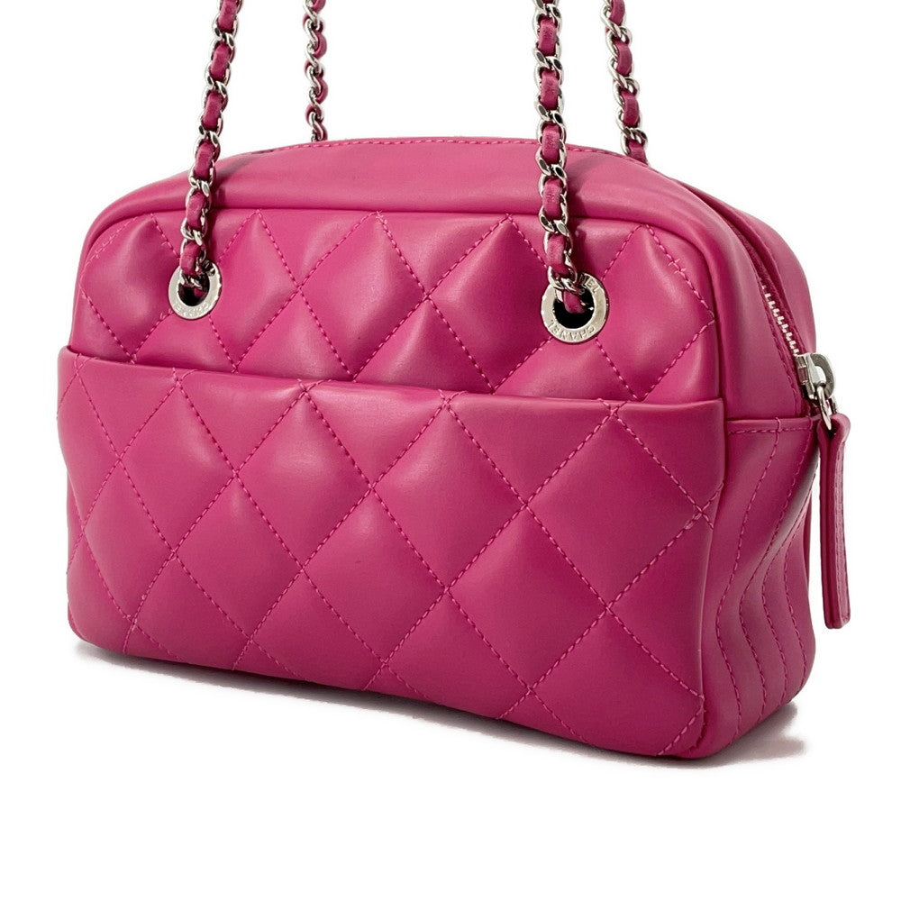 CHANEL Cocorain Chain Shoulder PinkA93156 Rubber