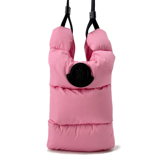 MONCLER Legere Tote Pink/Black5L00003M2170 Nylon Size Small