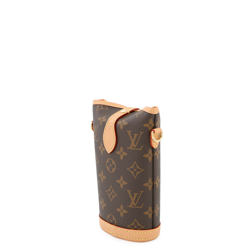 LOUIS VUITTON Fold Me Pouch BrownM80874 Monogram