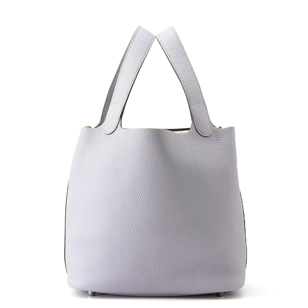 HERMES Picotin Lock Green Pantan Taurillon Clemence Size MM