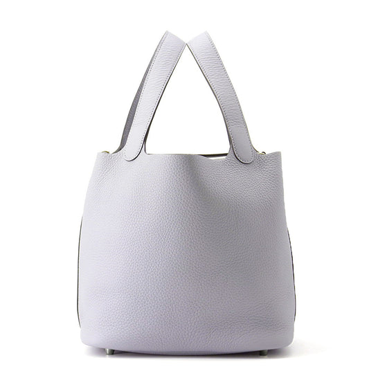 HERMES Picotin Lock Green Pantan Taurillon Clemence Size MM