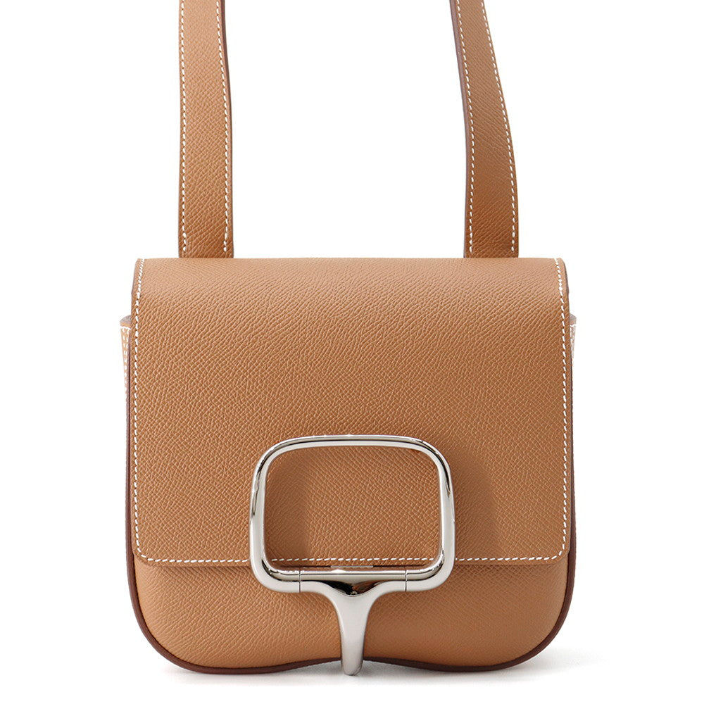 HERMES Della Cavaleria Gold Epsom Size Mini