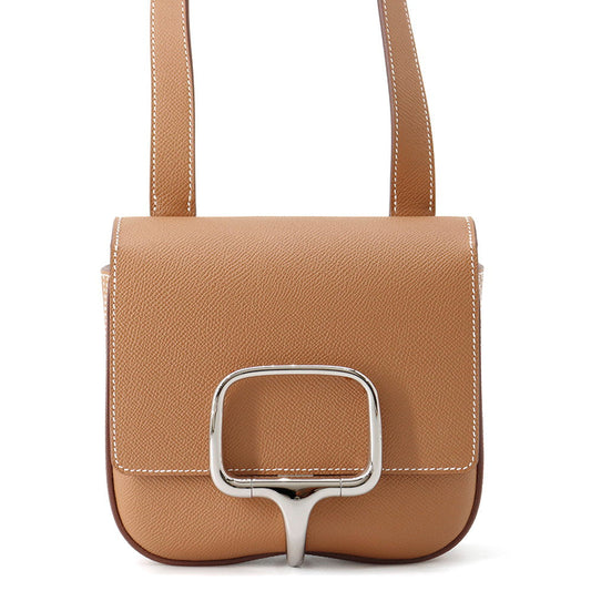 HERMES Della Cavaleria Gold Epsom Size Mini