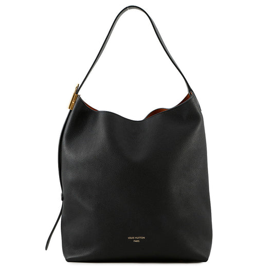 LOUIS VUITTON Lowkey Hobo NoirM24856 Grained Calf Leather Size MM