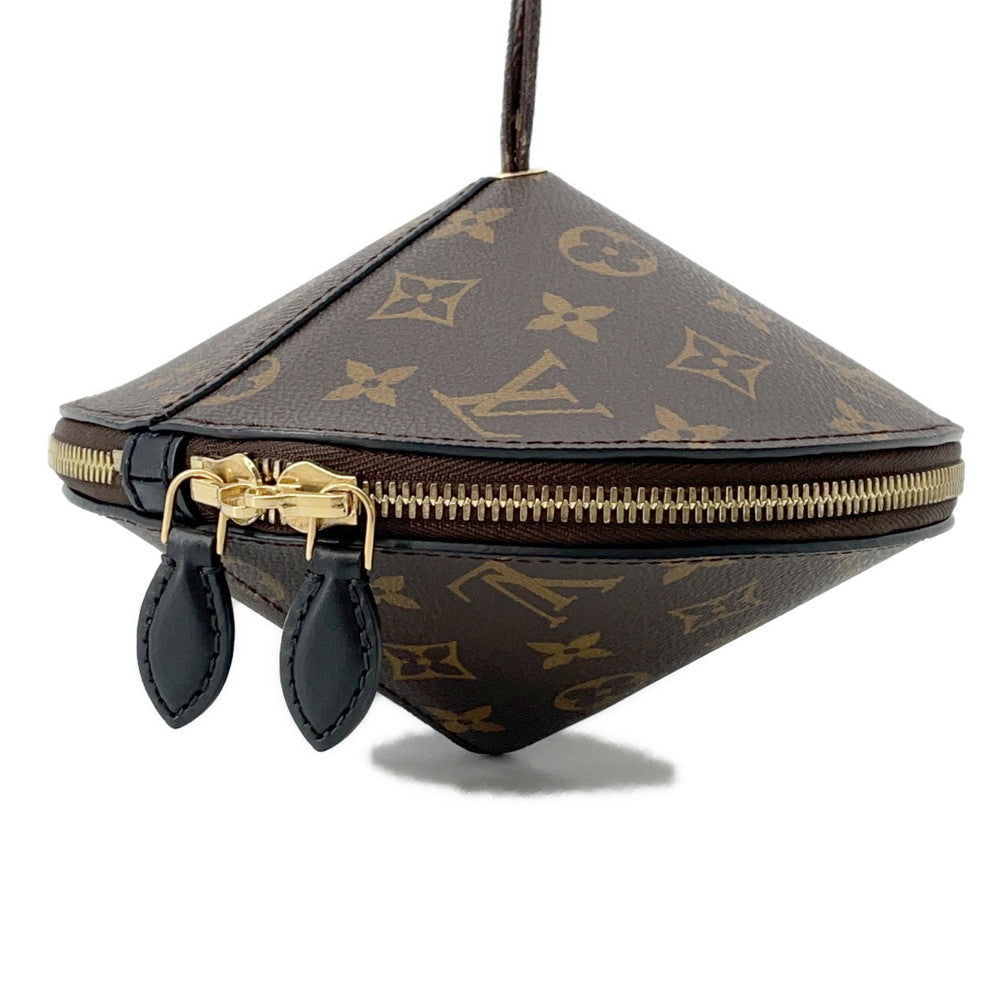 LOUIS VUITTON Tupi Pouch Party Bag Brown/BlackM44592 Monogram