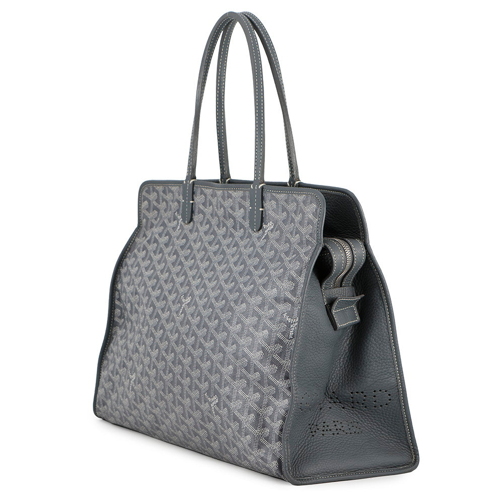 GOYARD Ardi Tote Bag GrayHARDY2PMLTY51CG51P PVC Leather Size PM