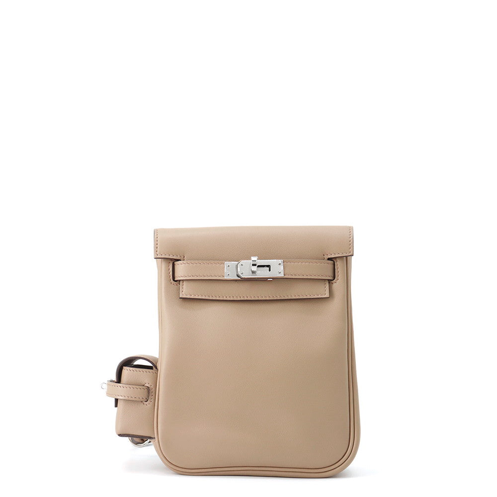 HERMES Kelly Jump Beige Marfa Swift Leather