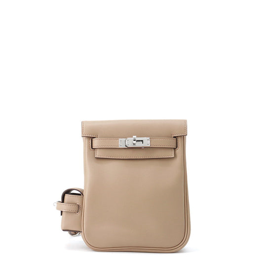 HERMES Kelly Jump Beige Marfa Swift Leather