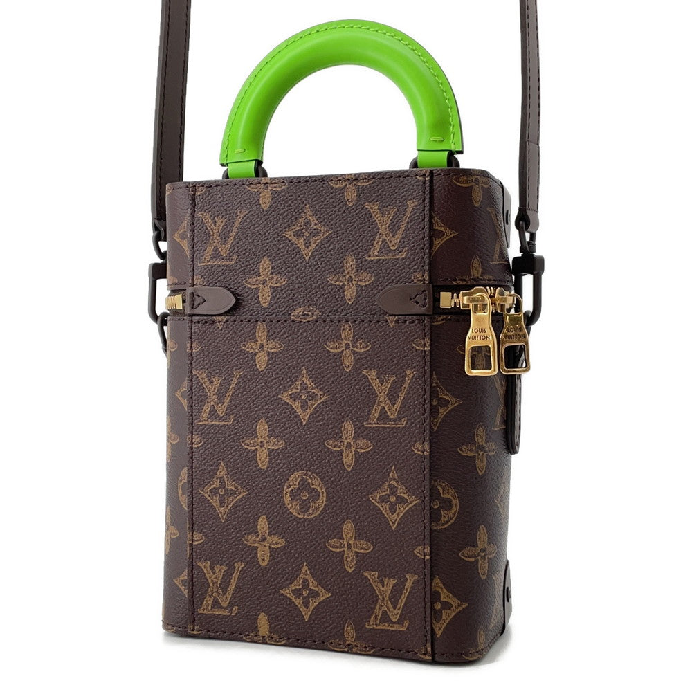 LOUIS VUITTON Vertical Box Trunk GreenM59664 Monogram