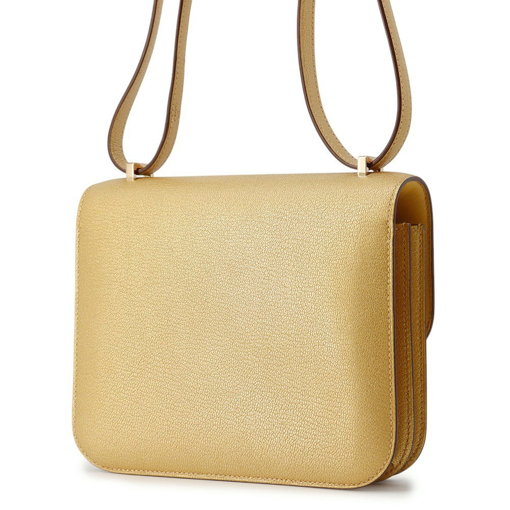 HERMES Constance3 Miroir Dore Chevre Shamqila Size Mini