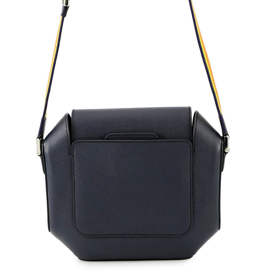 HERMES Octagon Blue Indigo Epsom Size 23