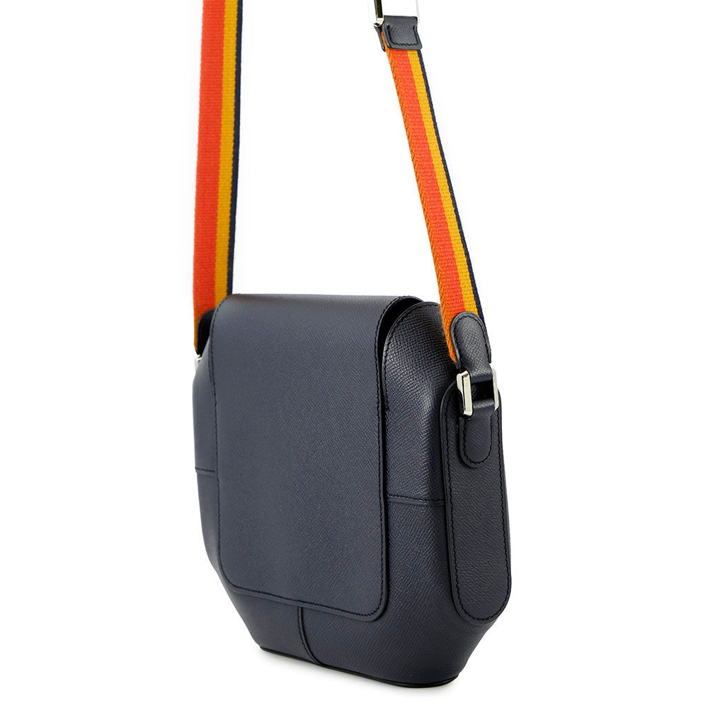 HERMES Octagon Blue Indigo Epsom Size 23