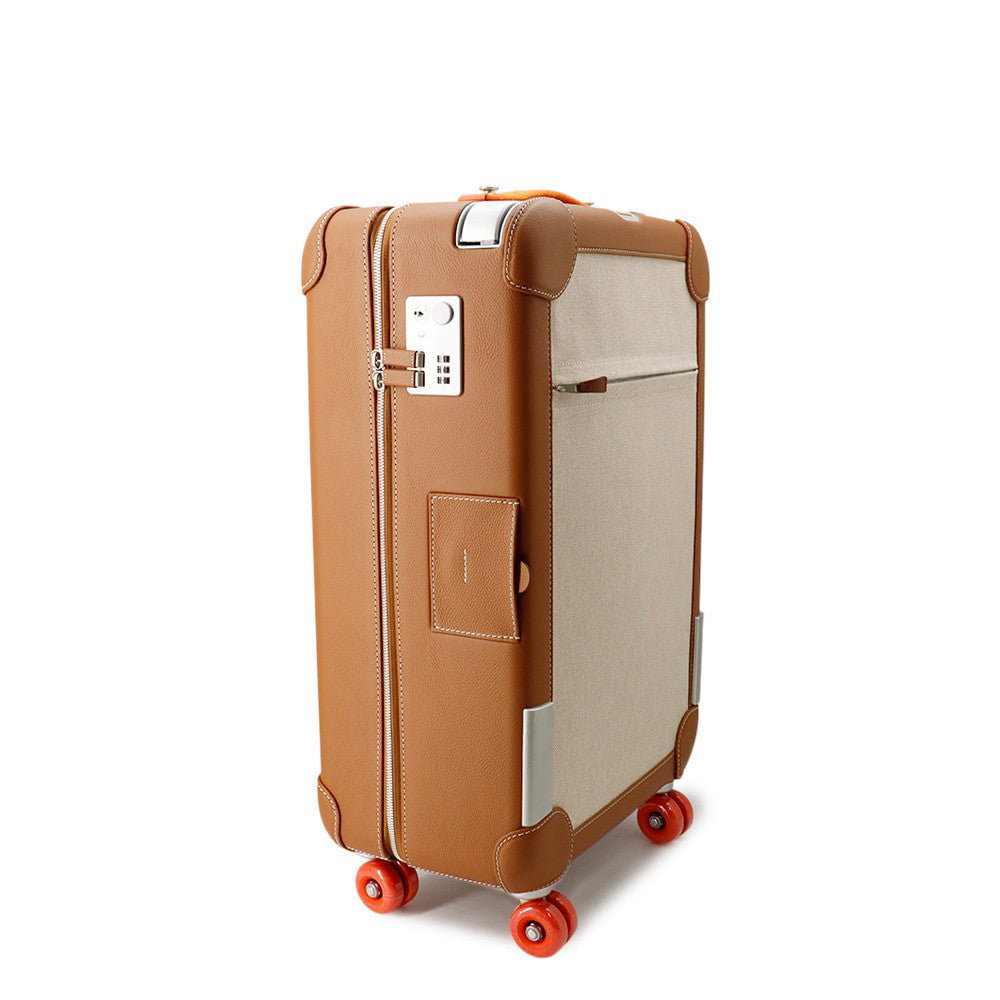 HERMES RMS Rolling Mobility Suitcase Gold Toile H Taurillon Clemence