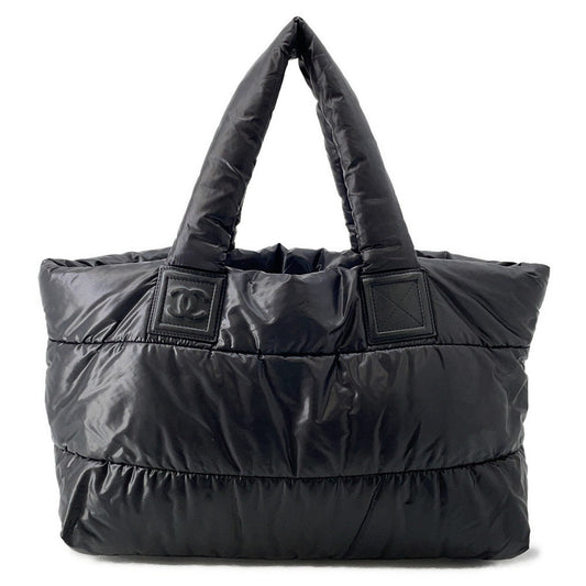 CHANEL Coco Cocoon Tote Bag BlackA47107 Nylon