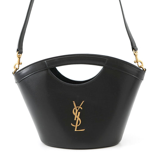 SAINT LAURENT PARIS Seria Tote Bag Black791069 Leather Size Mini