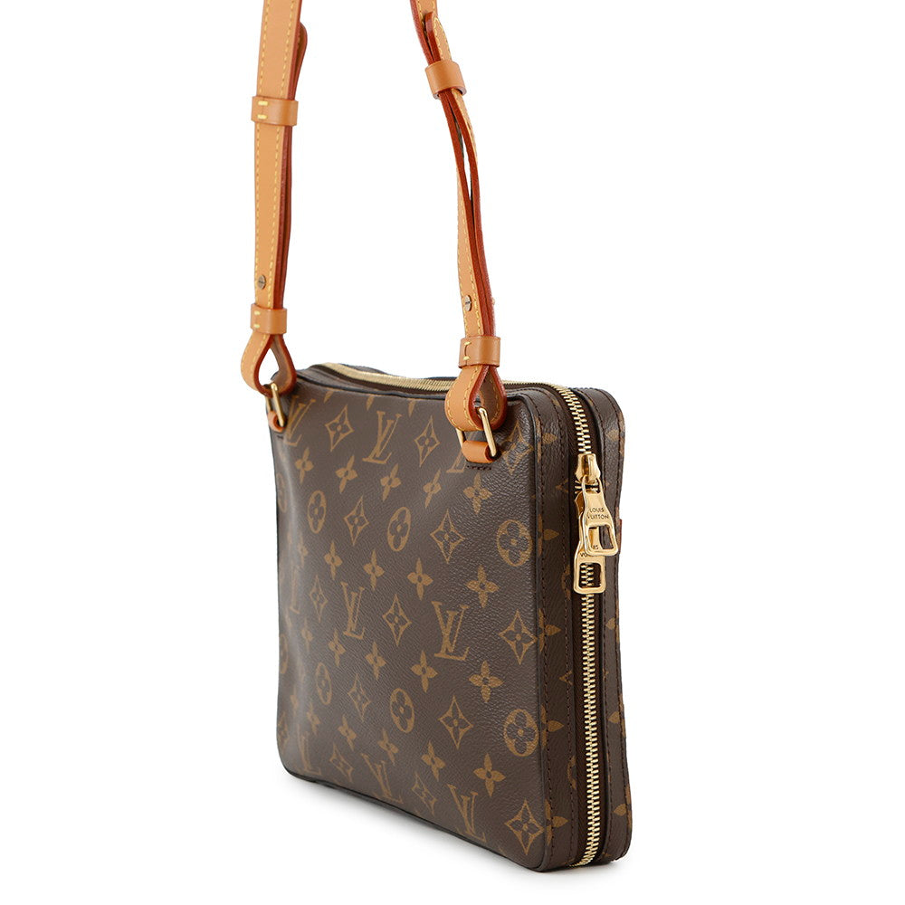 LOUIS VUITTON Soft Trunk / Messenger BrownM68494 Monogram Size PM