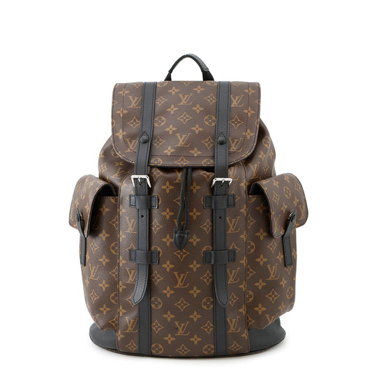 LOUIS VUITTON Christopher NoirM43735 Monogram Macassar Canvas Size MM