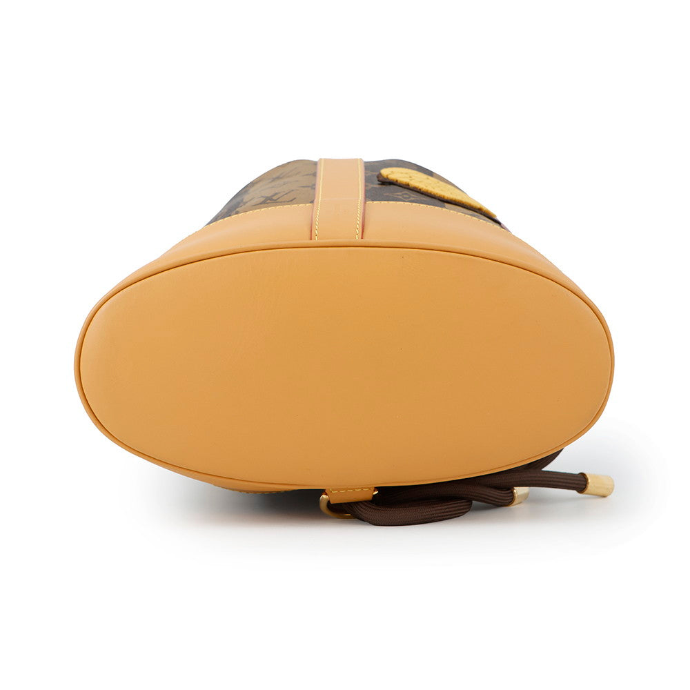 LOUIS VUITTON Randonnee Messenger NIGOCollaboration Marron/NoirM45968 Monogram stripe