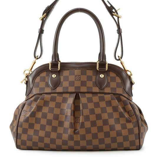 LOUIS VUITTON Trevi RedN51997 Damier Ebene Canvas Size PM