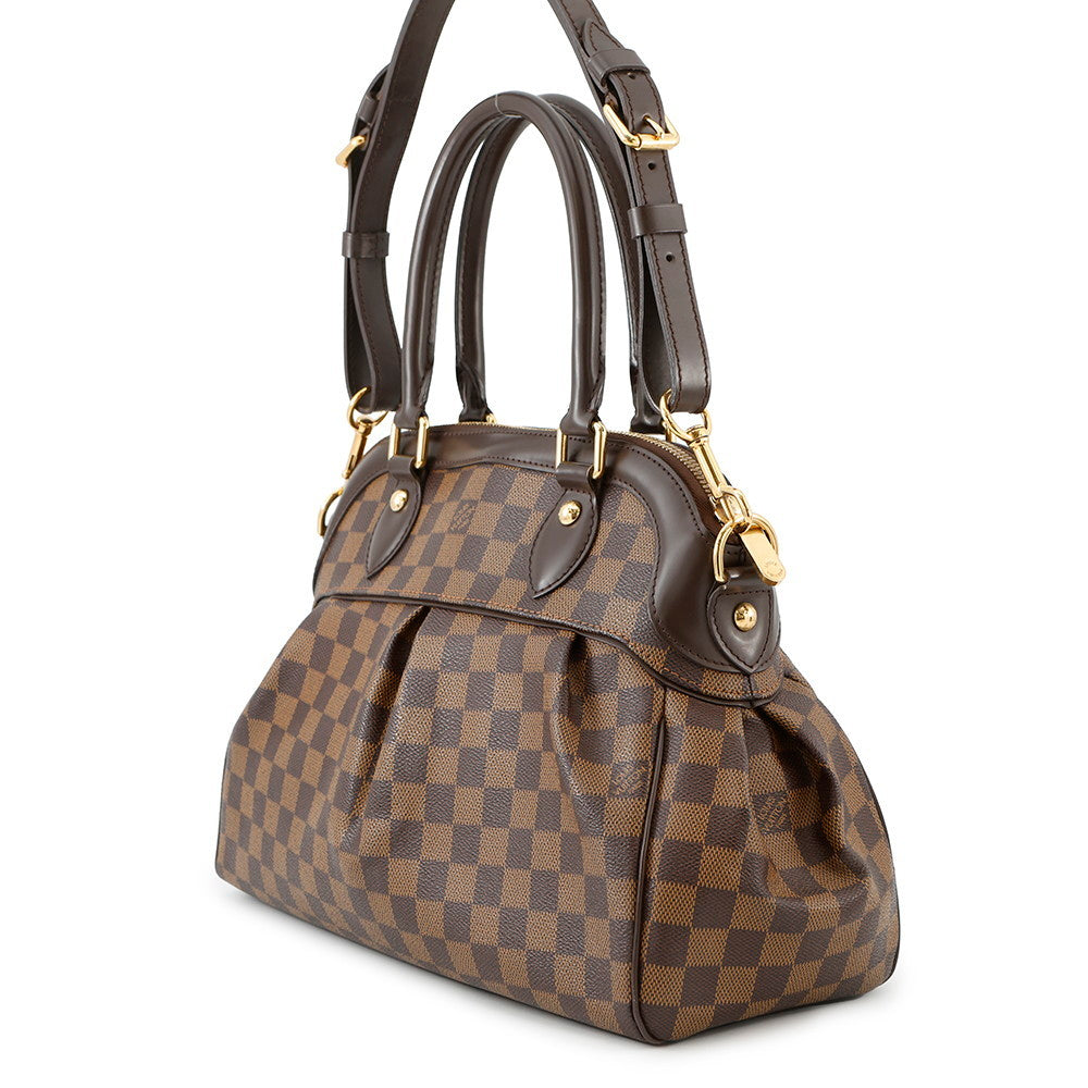 LOUIS VUITTON Trevi RedN51997 Damier Ebene Canvas Size PM
