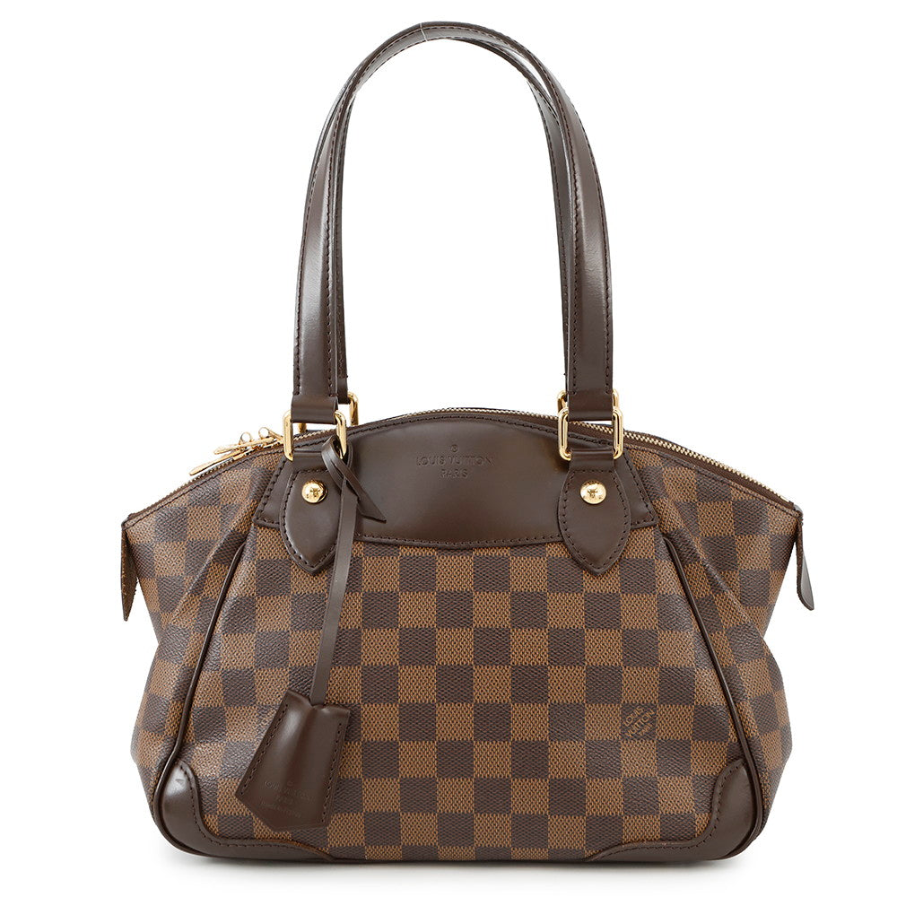 LOUIS VUITTON Verona RedN41117 Damier Ebene Canvas Size PM