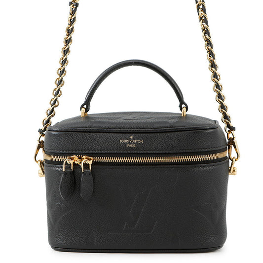 LOUIS VUITTON Vanity NoirM45598 Monogram Empreinte Leather Size PM