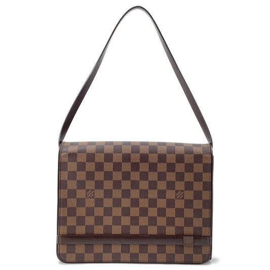 LOUIS VUITTON Tribeca Carre RedN51161 Damier Ebene Canvas
