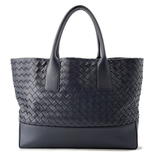 Bottega Veneta Bottega Veneta INTRECCIATO Tote Bag Black Leather