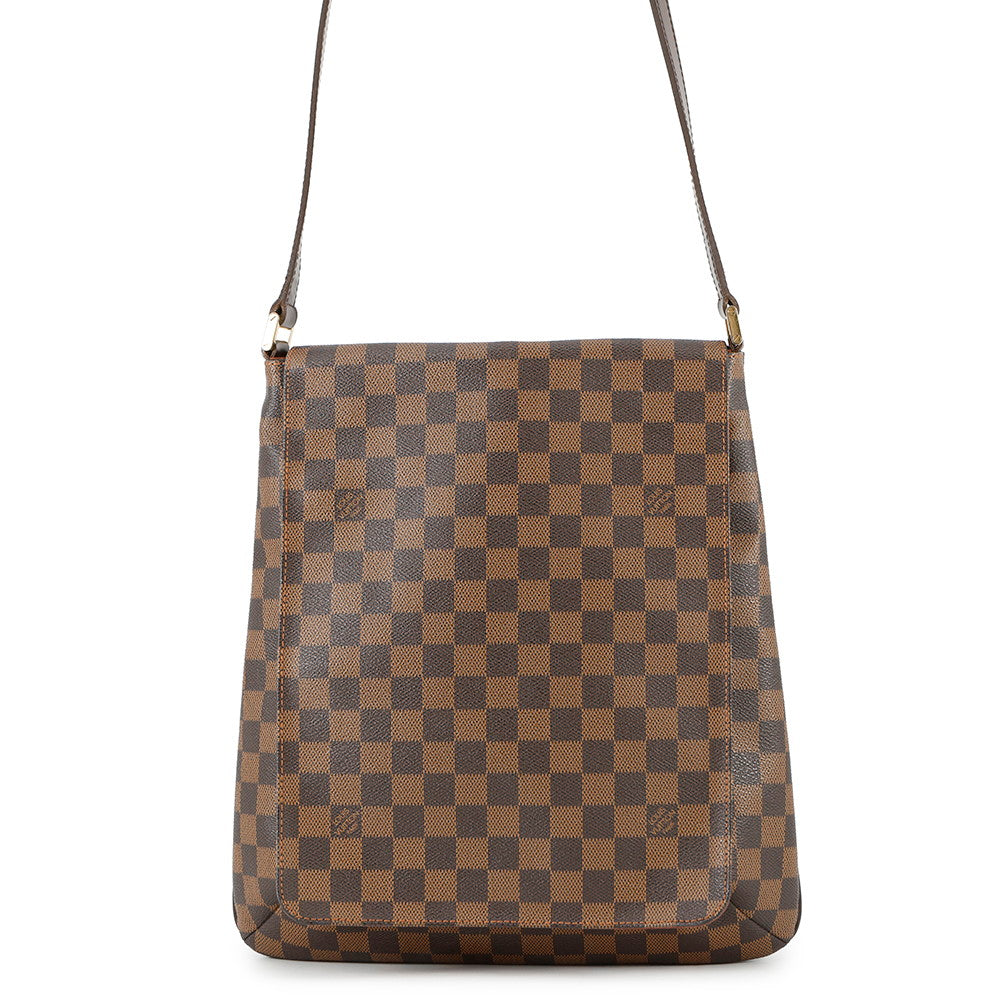 LOUIS VUITTON Muset RedN51302 Damier Ebene Canvas Size long