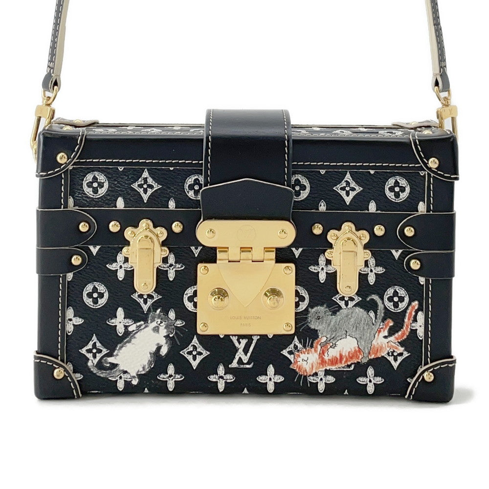 LOUIS VUITTON Monogram Catogram Petite Malle NoirM44437 Monogram