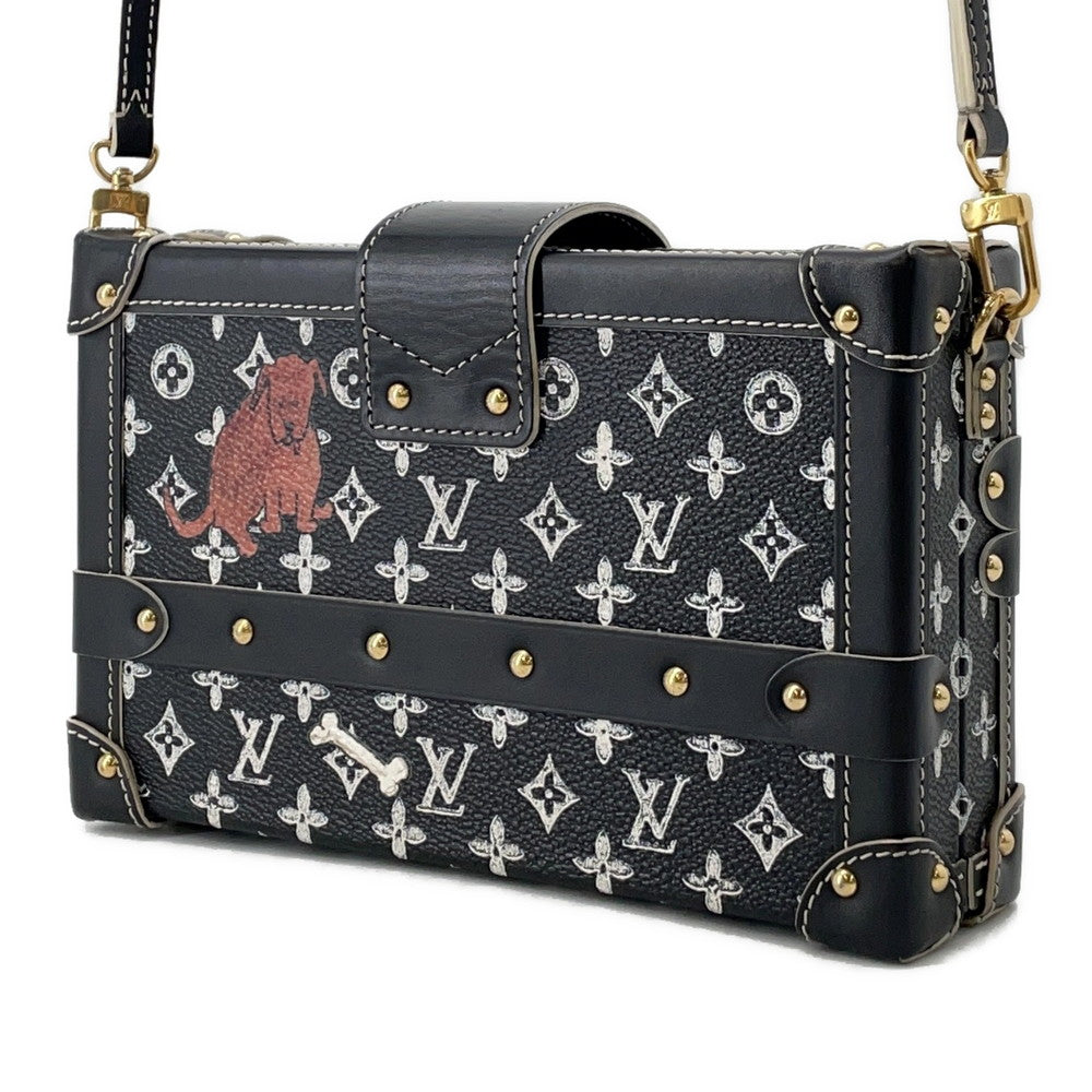 LOUIS VUITTON Monogram Catogram Petite Malle NoirM44437 Monogram