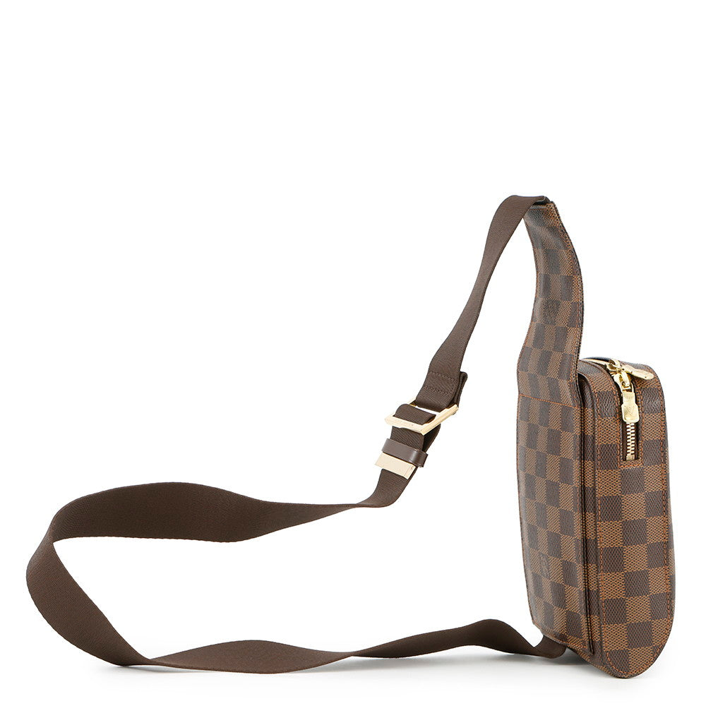 LOUIS VUITTON Geronimos RedN51994 Damier Ebene Canvas