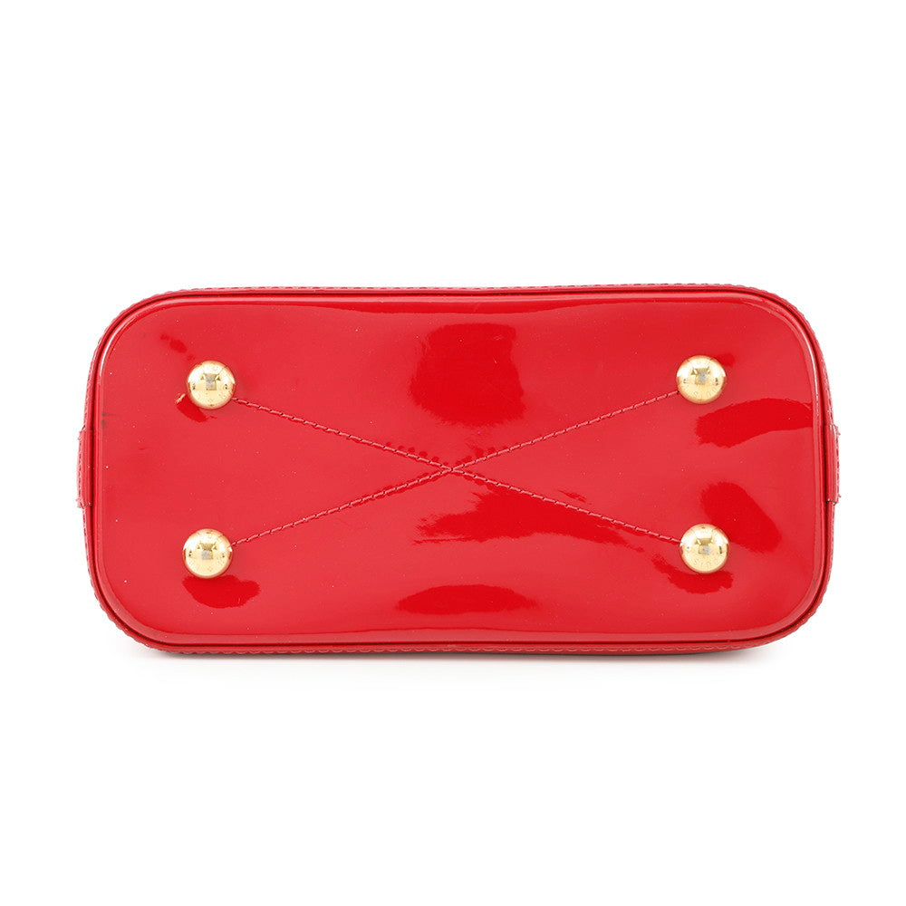 LOUIS VUITTON Alma scarletM52498 Monogram Vernis Leather Size BB