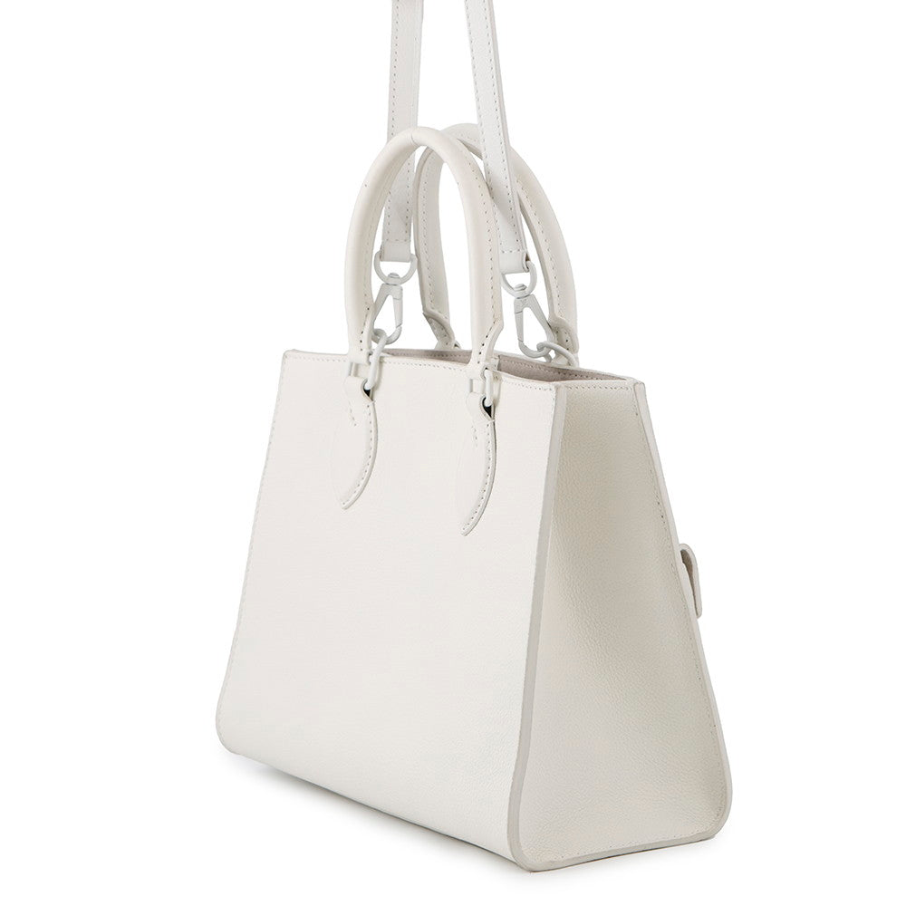 LOUIS VUITTON Rock Me Tote BlancM55817 Grained Calf Leather Size PM