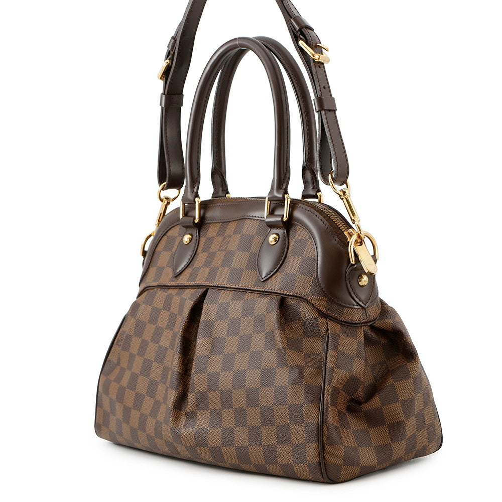 LOUIS VUITTON Trevi RedN51997 Damier Ebene Canvas Size PM
