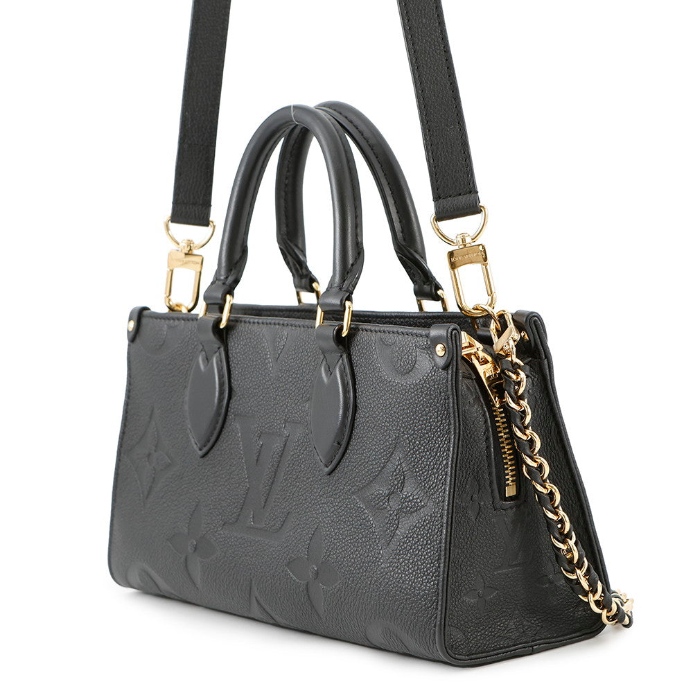 LOUIS VUITTON OnthegoEW NoirM23640 Monogram Empreinte Leather