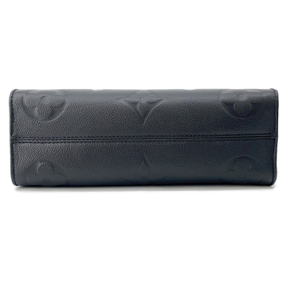 LOUIS VUITTON Onthego EW NoirM23640 Monogram Empreinte Leather