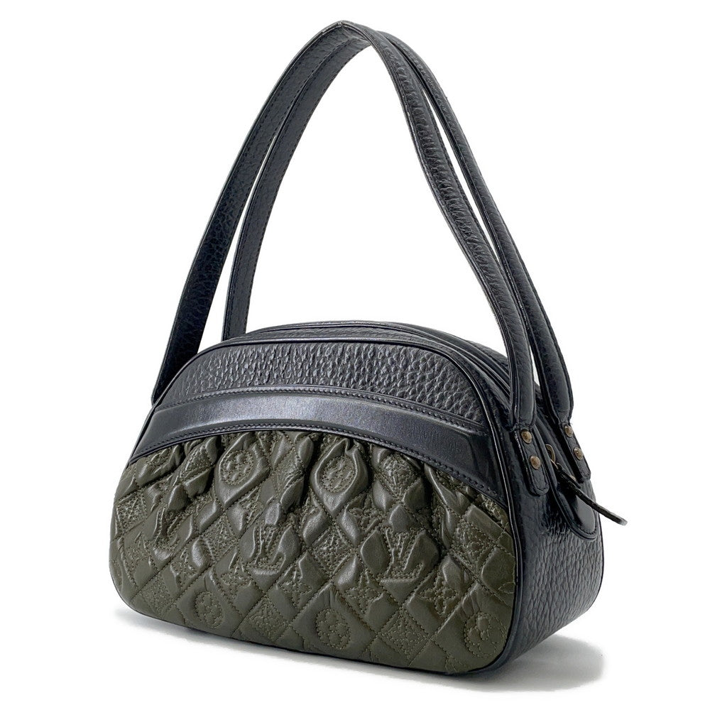 LOUIS VUITTON Clara Noir/KhakiM95105 Monogram Vienna