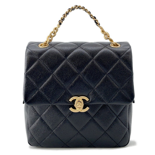 CHANEL Matelasse Chain Backpack BlackAS3108 Caviar Leather