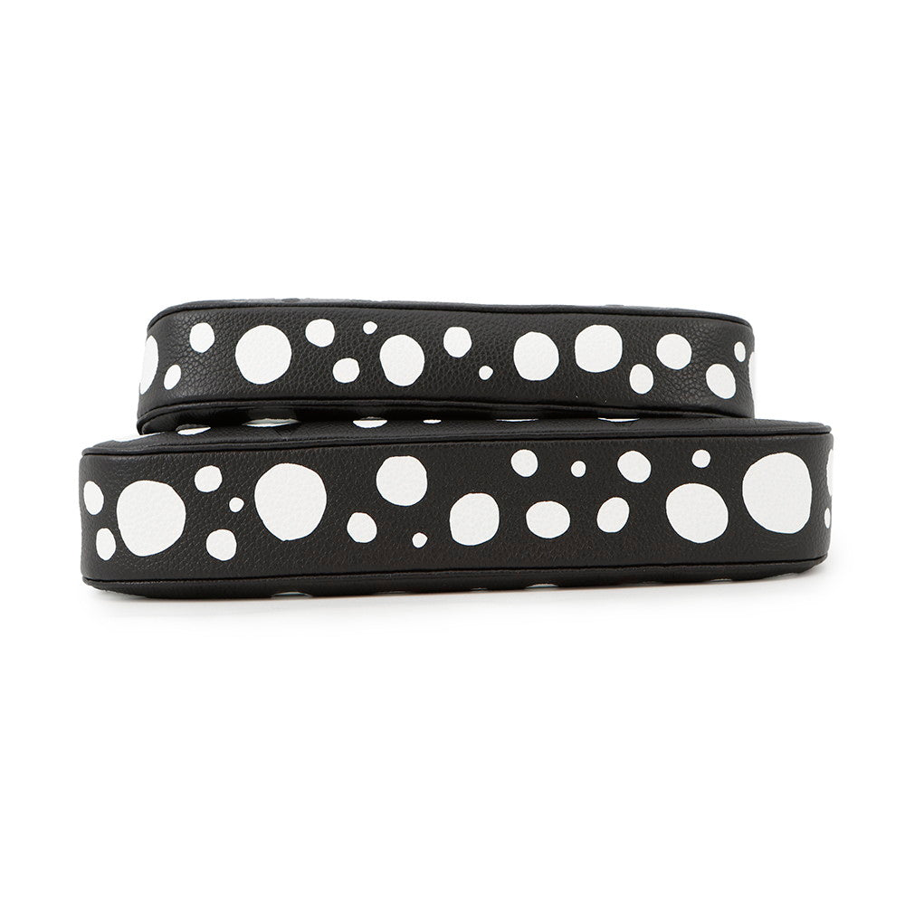 LOUIS VUITTON LV x YK Multi・Pochette Accessoires NoirM46410 Monogram Empreinte Leather Infinity Dot